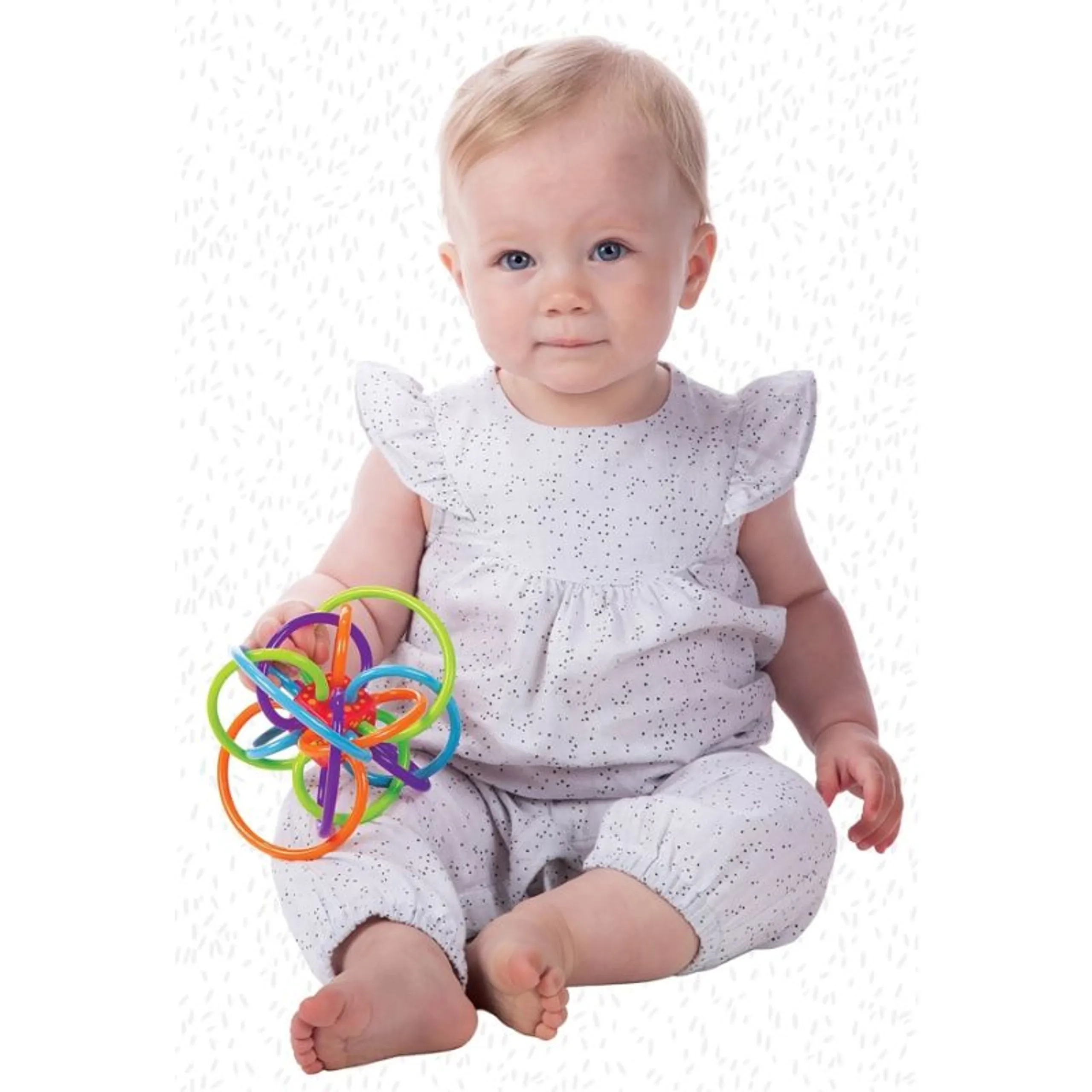 Baby Ball Rattle - Suitable for 3 months & above