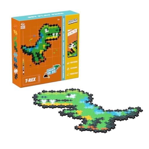 Puzzle by Number - T-Rex 250pcs