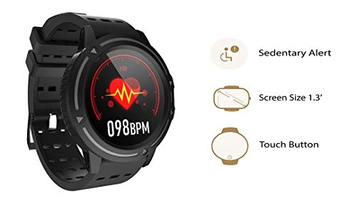 SB-163 - Bluetooth Fitness Watch Full Touch Screen