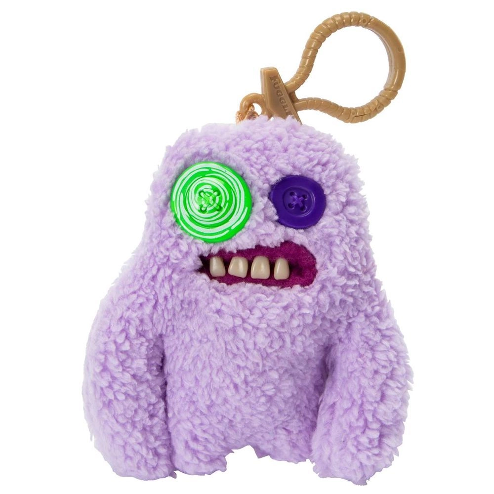 FUGGLER Sasquoosh Plush Key Ring - Lilac