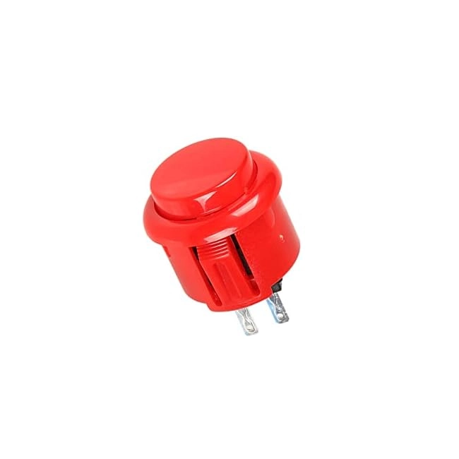 24mm Arcade Push Buttons - 12x OEM Microswitches