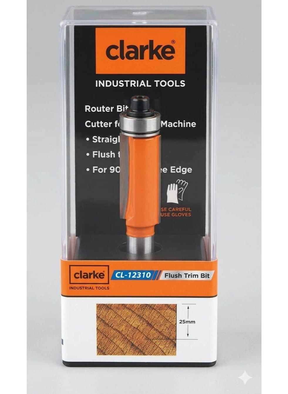 Clarke STRAIGHT FLUSH TRIM BIT