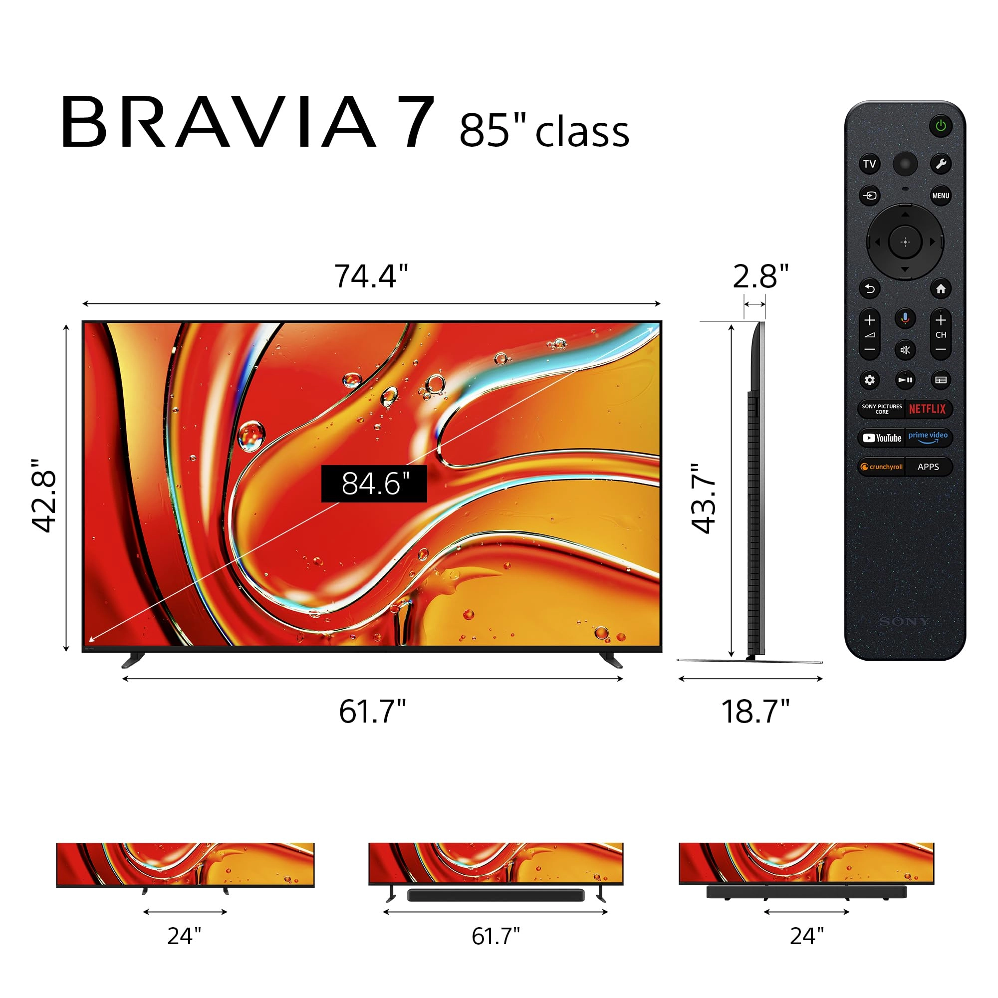 K85XR70 - 85 Inch