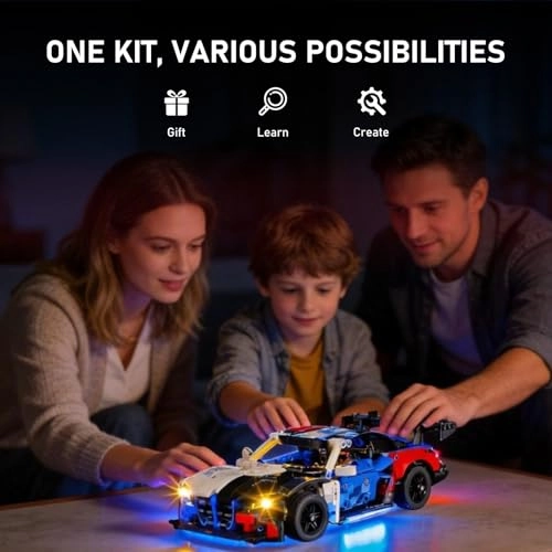 2.0 Light Kit Compatible with Lego Technic BMW M4 GT3 EVO Race Car 42226