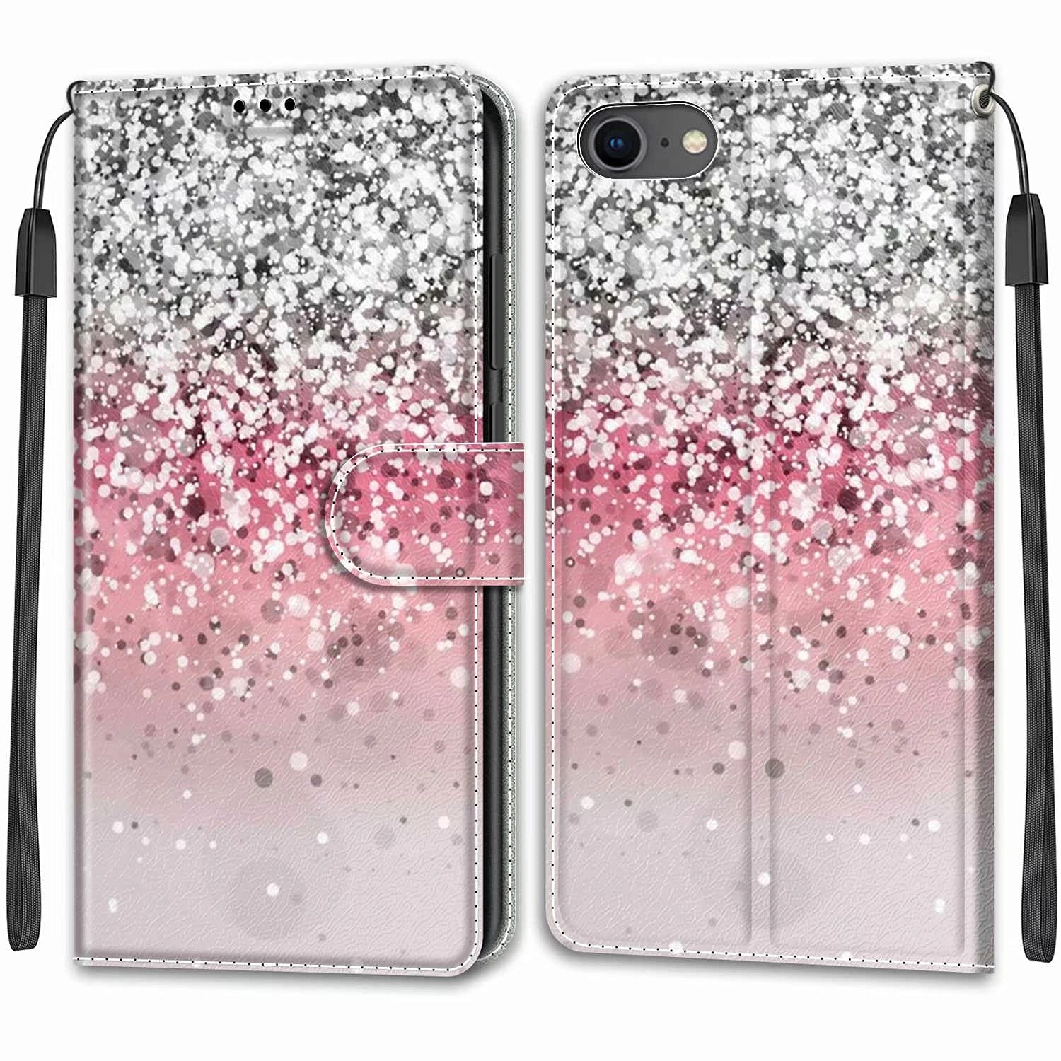 Nadoli Wallet Case Folio for iPhone 6S/6 4.7" - PU Leather + Tpu