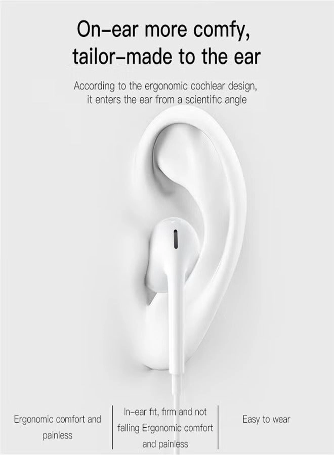 USB-C Headphones Wired Earbud