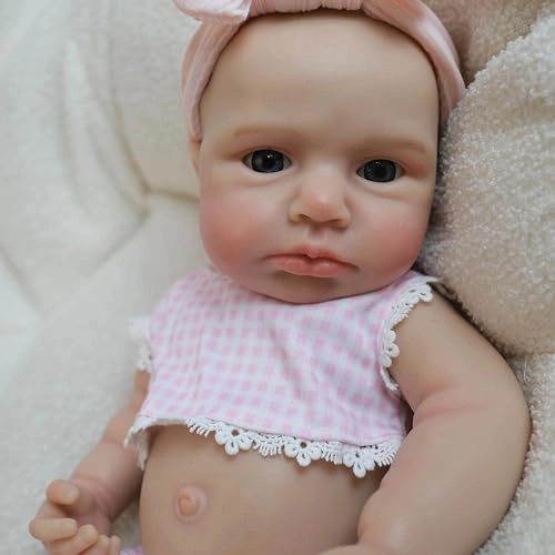 LouLou Reborn Baby Doll - 18 inch Full Silicone Ages 3+