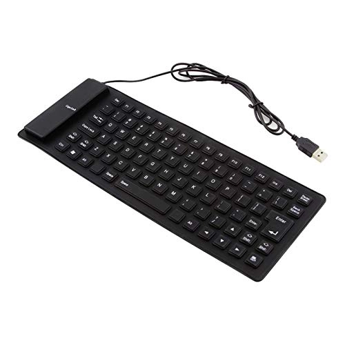Foldable Soft Silicone Gaming Keyboard - Wired