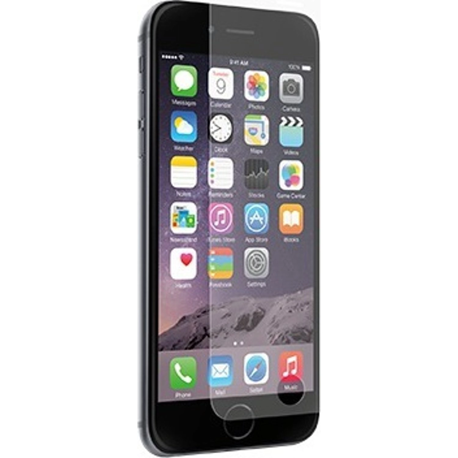 PureGear HD Tempered Glass Screen Protector - iPhone 6 Plus/6S Plus Case-Friendly