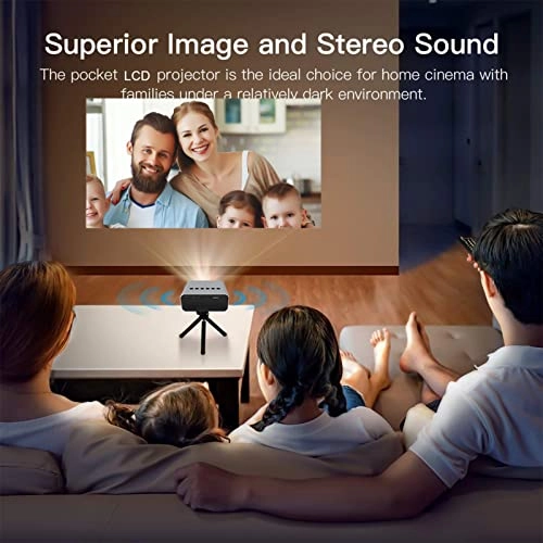 Mini WiFi Projector 24 ANSI 320 x 240