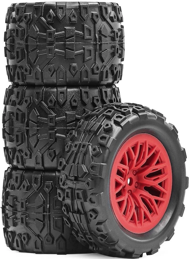fraizoe rc RC Monster Truck Tires - 1/16 & 1/18