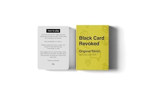 Black Card Revoked 2 - Card Game