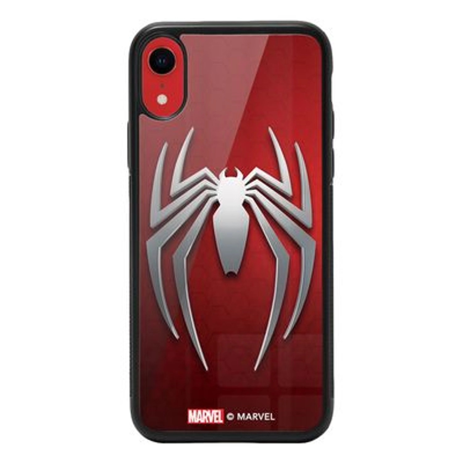Wackylicious Spiderman Logo Back Case for iPhone XR