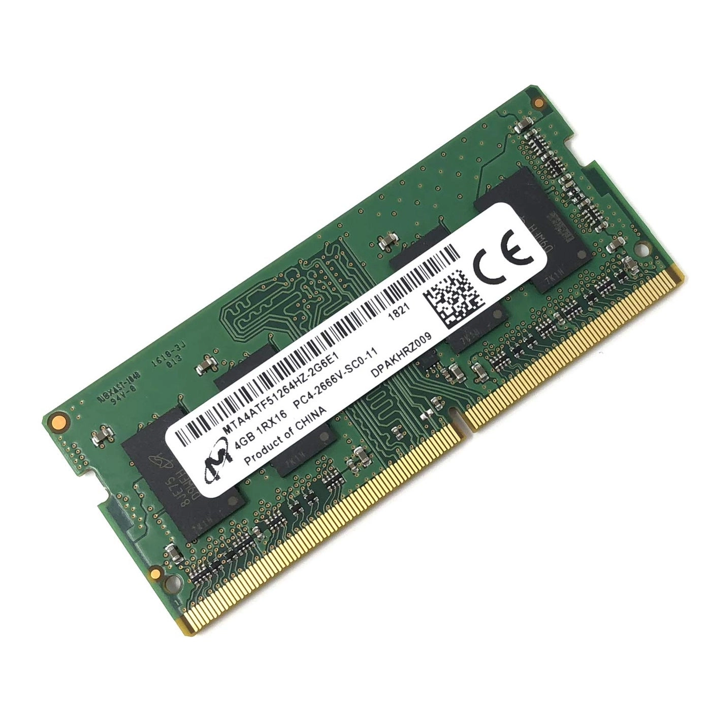 MTA4ATF51264HZ-2G6E1 - 4GB PC4-2666 SODIMM DDR4