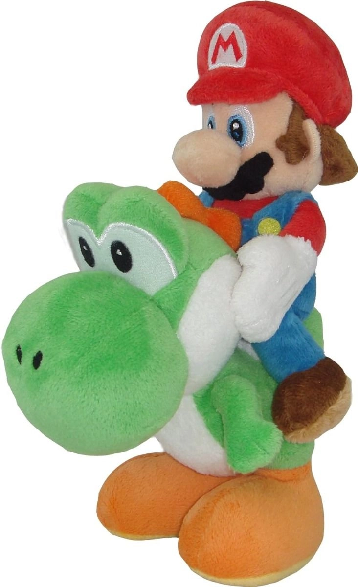 Mario And Yoshi - 8-Inch