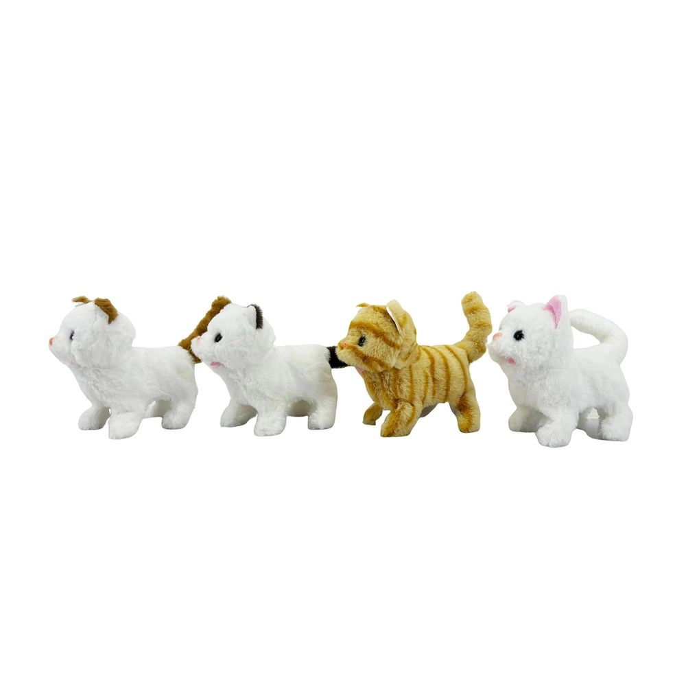 Electronic Walking Plush Cat
