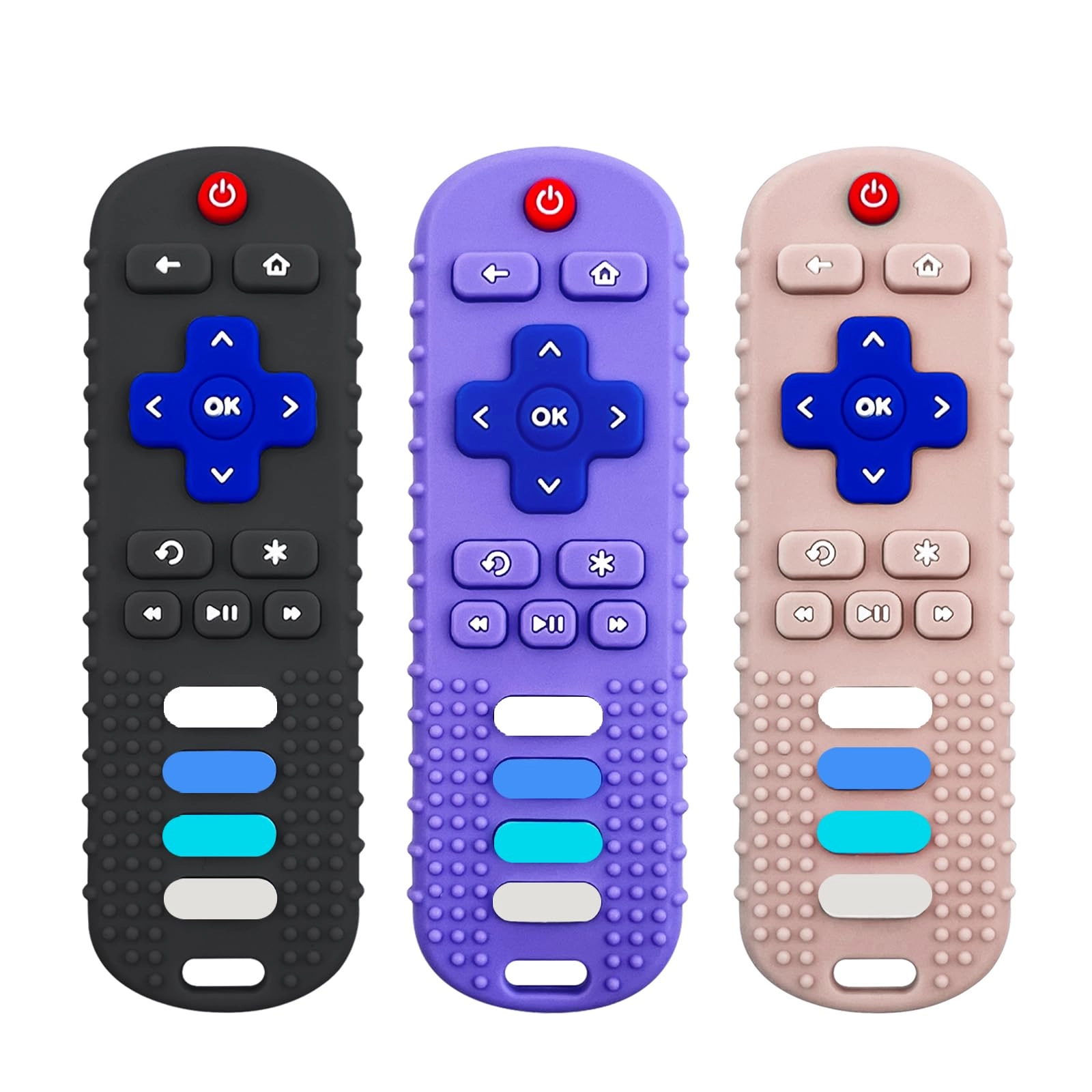 ersihua Silicone Baby Teething Toy - Silicone Pack