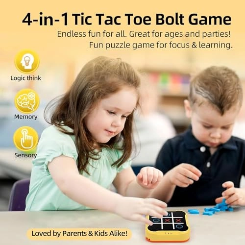 4-in-1 Tic Tac Toe - 1 month and up 1 pieces