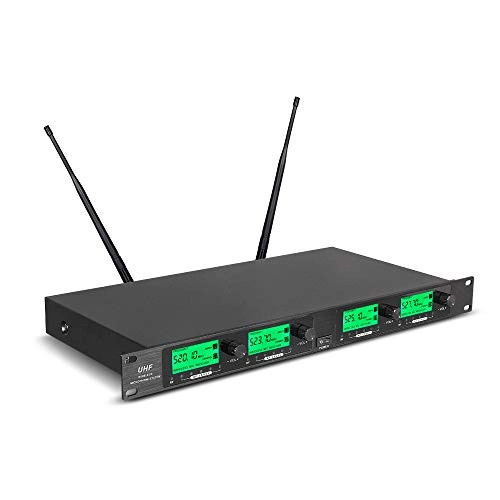 Wireless Microphone System - 4 x Lavalier Microphones