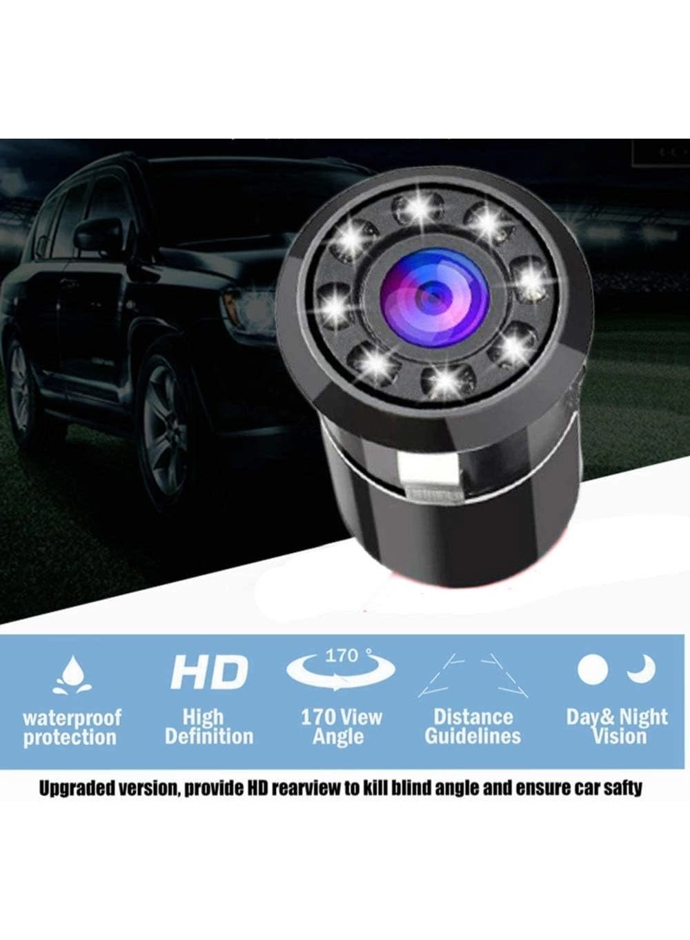 Reverse Car Parking Camera - Night Vision