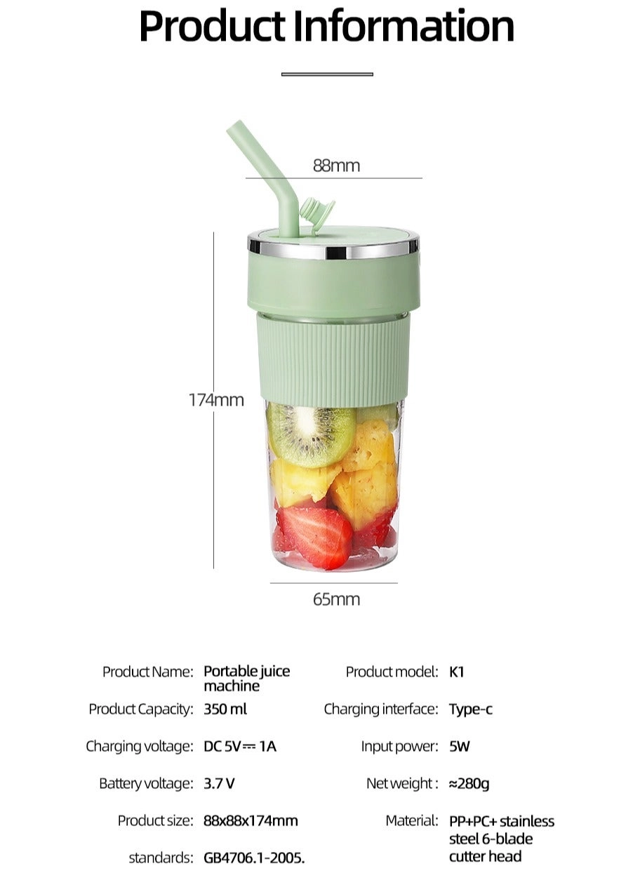 Portable Juicer Cup - 350ml