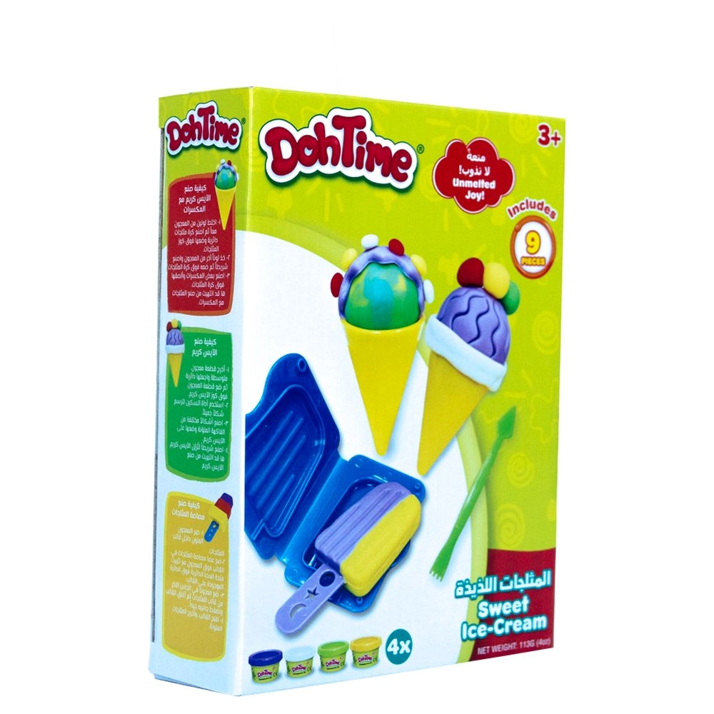 Mini Sweet Ice Cream Play Dough Set - 3+ years