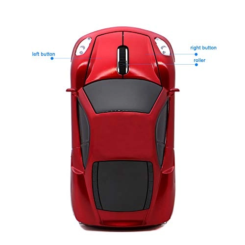 1600DPI Wireless Optical Mouse - USB
