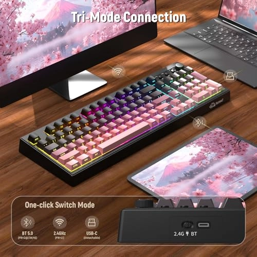 K100 - 2.4GHz Wireless Bluetooth USB-C