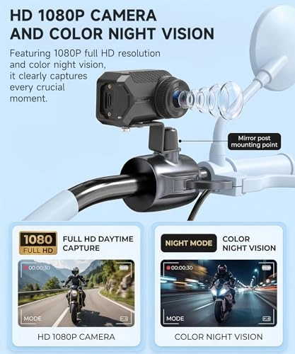 Motorcycle Driving Recorder - 2K (2560*1440)