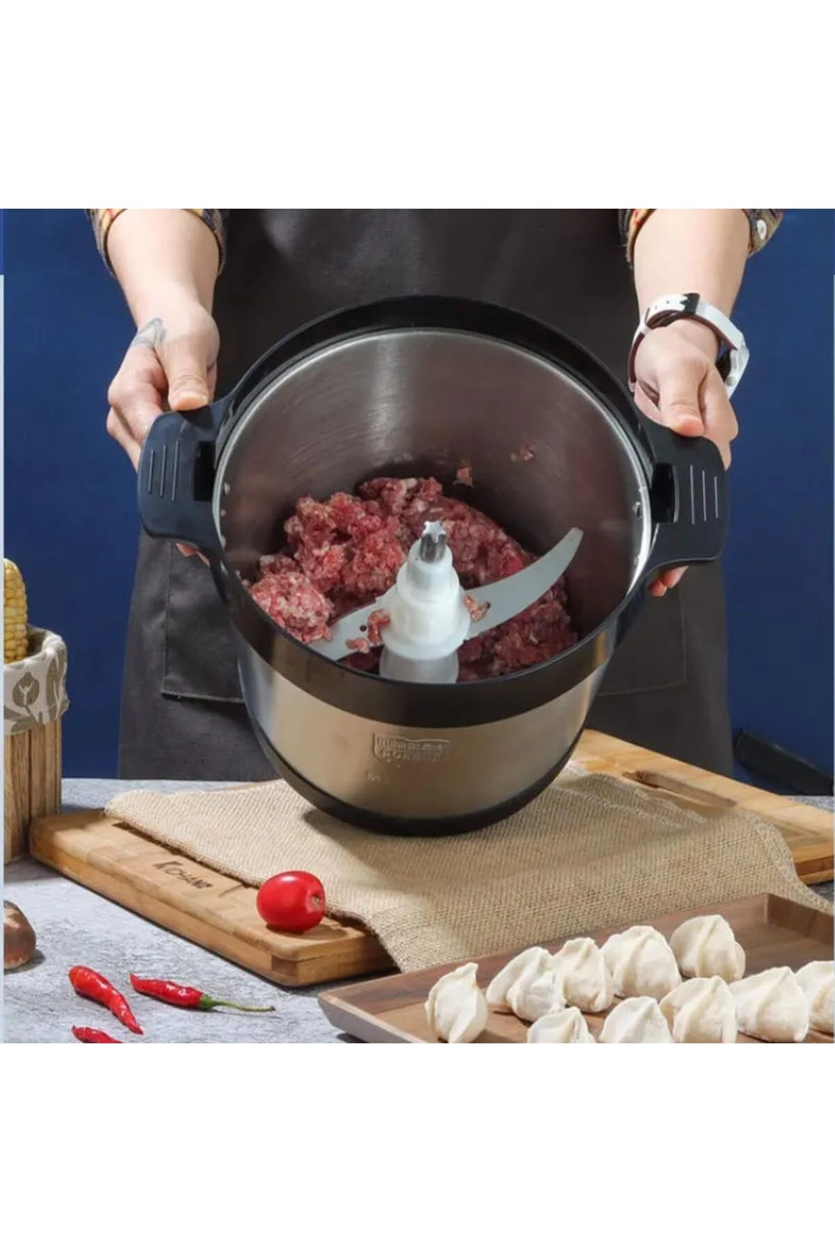 Meat Grinder - 6L Stainless Steel