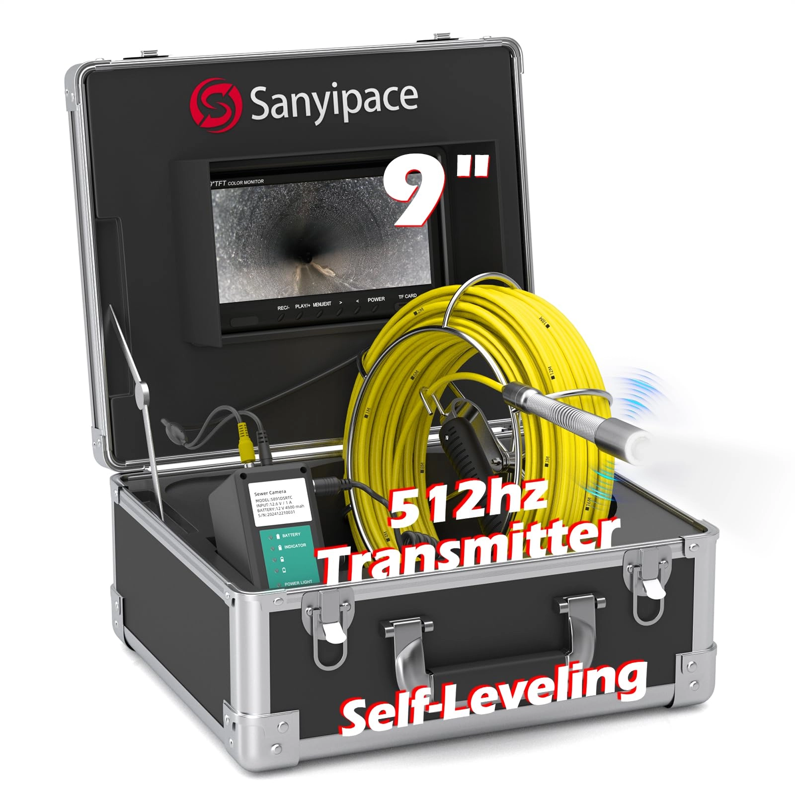 Sanyipace Sewer Camera - 20M/65FT 23mm