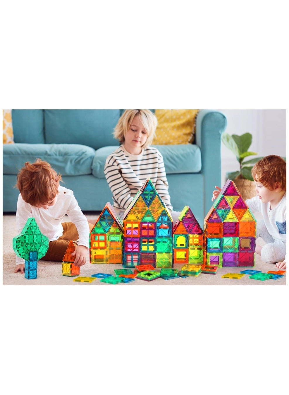 Magnetic Building Blocks - 100pcs