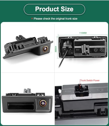 AHD 1080P Car Rear View Camera - RCA