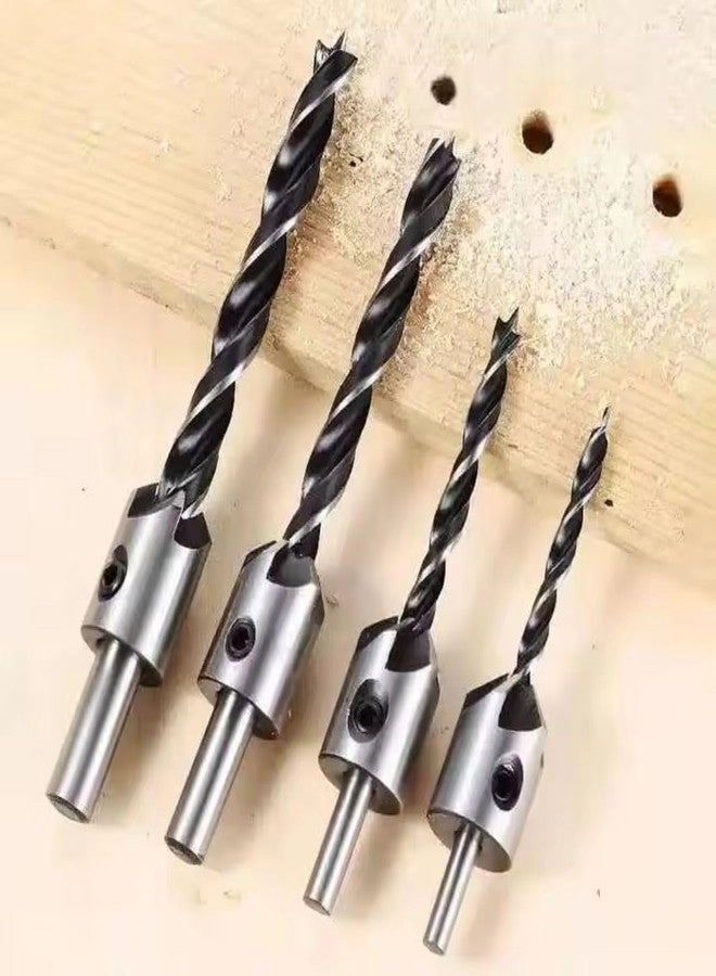 Countersink Drill Set - 3mm-6mm 4-Piece