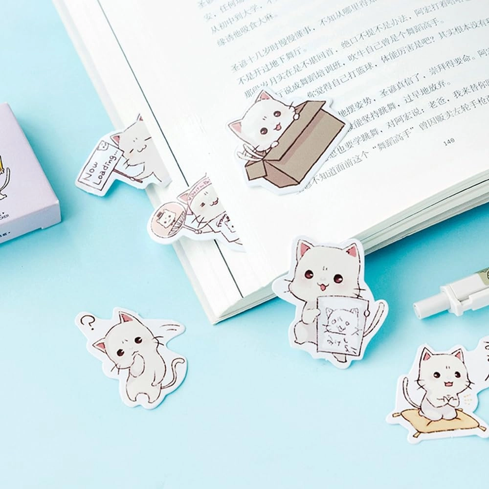 Cute Cat Stickers - 45pcs