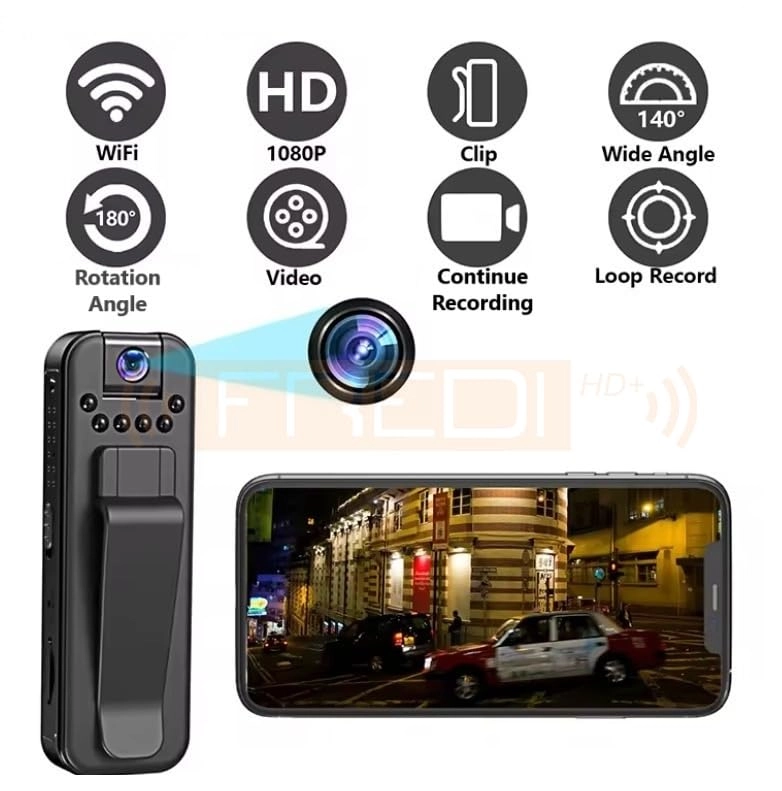 Mini BodyWorn Cam - 32GB 1080p