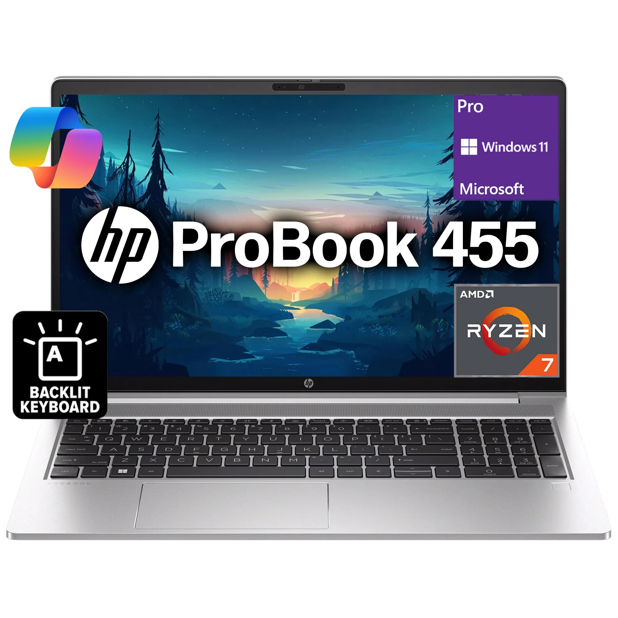 ProBook 455 G10 - 15.6'' Ryzen 5-7530U 32GB DDR4 1TB SSD