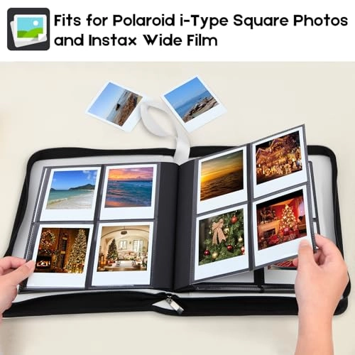 Polaroid I-Type 256 Pockets PU Photo Album