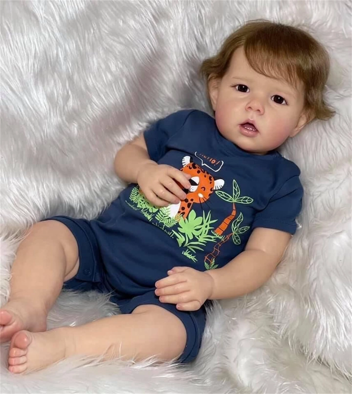 Zero Pam Reborn Baby Doll - 20 in Silicone Boy