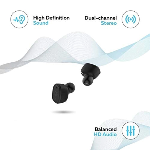 True Wireless Stereo In-Ear Earbuds + 850mAh Portable Power Bank