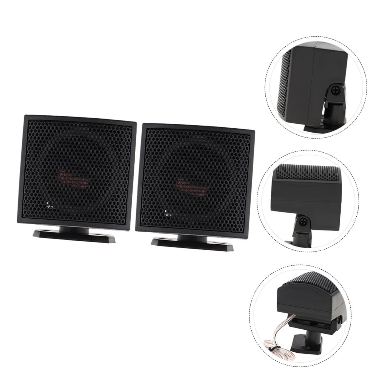 Car Audio Tweeter Speaker - 2 Pack 500W