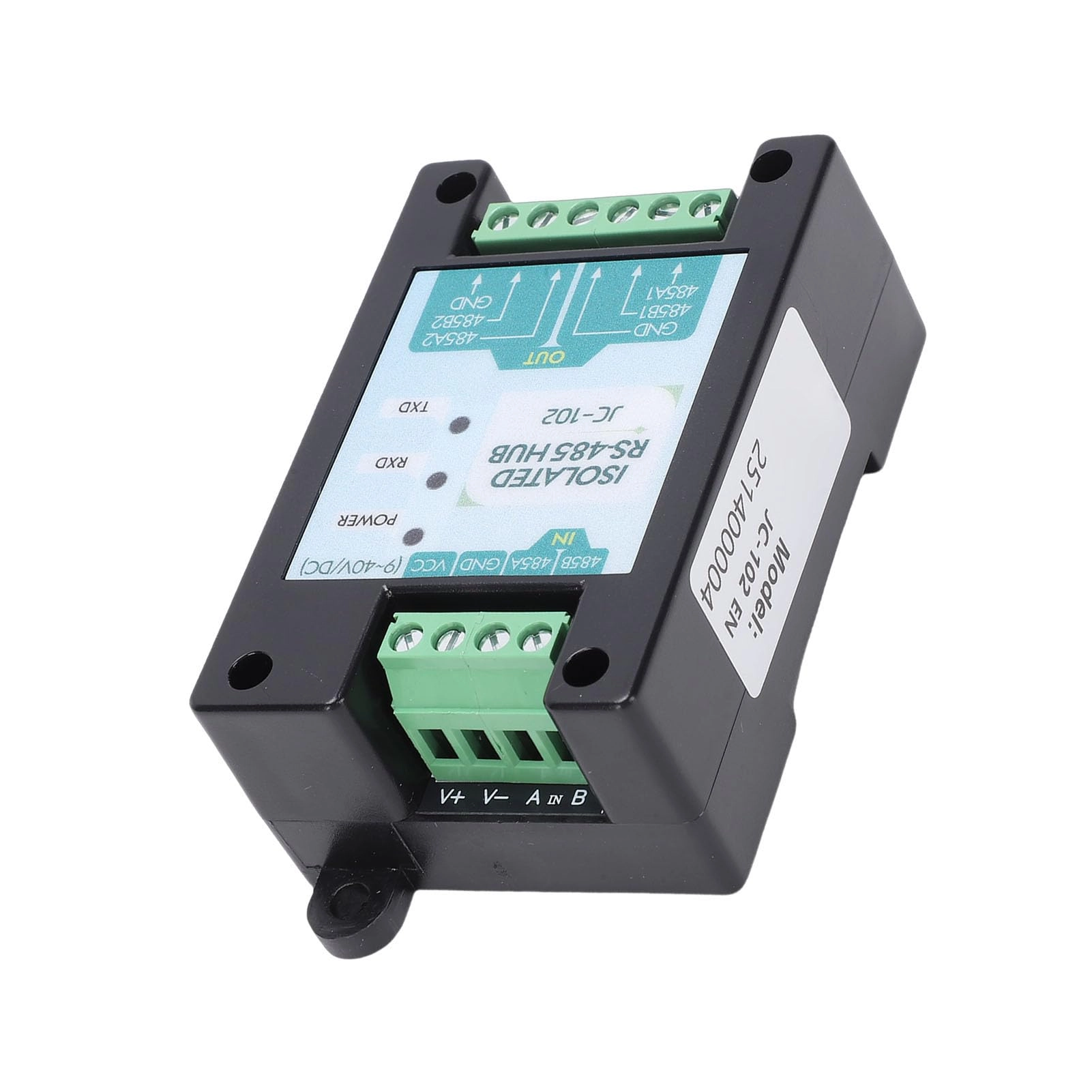 Sahgsa JC-102 - 1 Main Port 2 Secondary Ports 485 six wire terminal block 2,500 Vrms