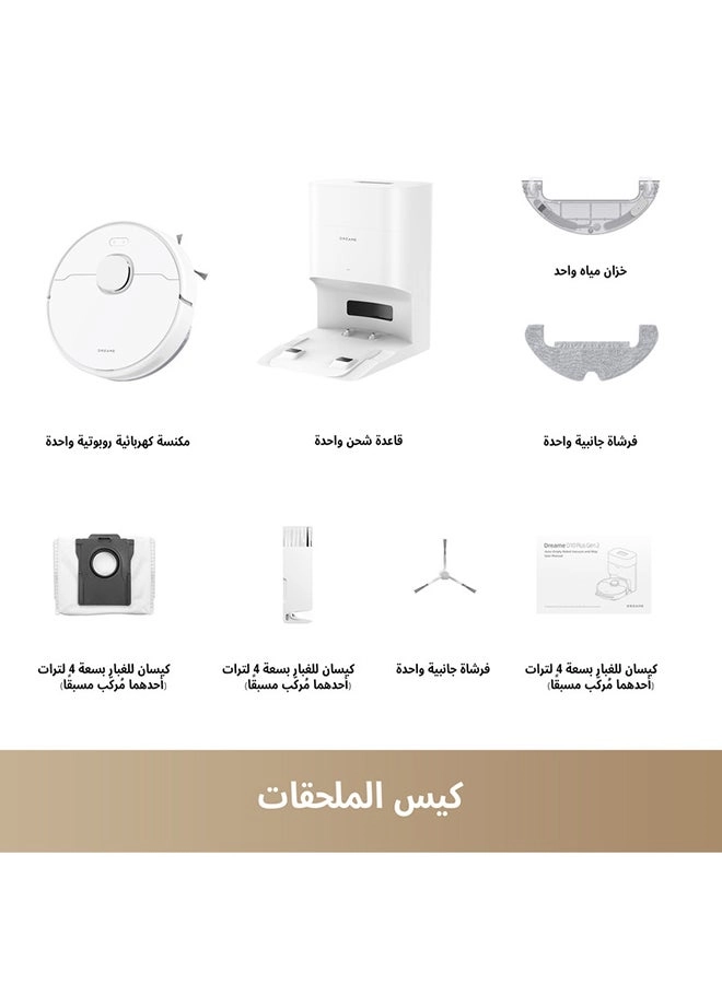 D10 Plus Gen 2 - With Mop, Self-Empty Station