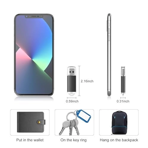USB Flash Drive - USB 2.0 Bundle 8GB