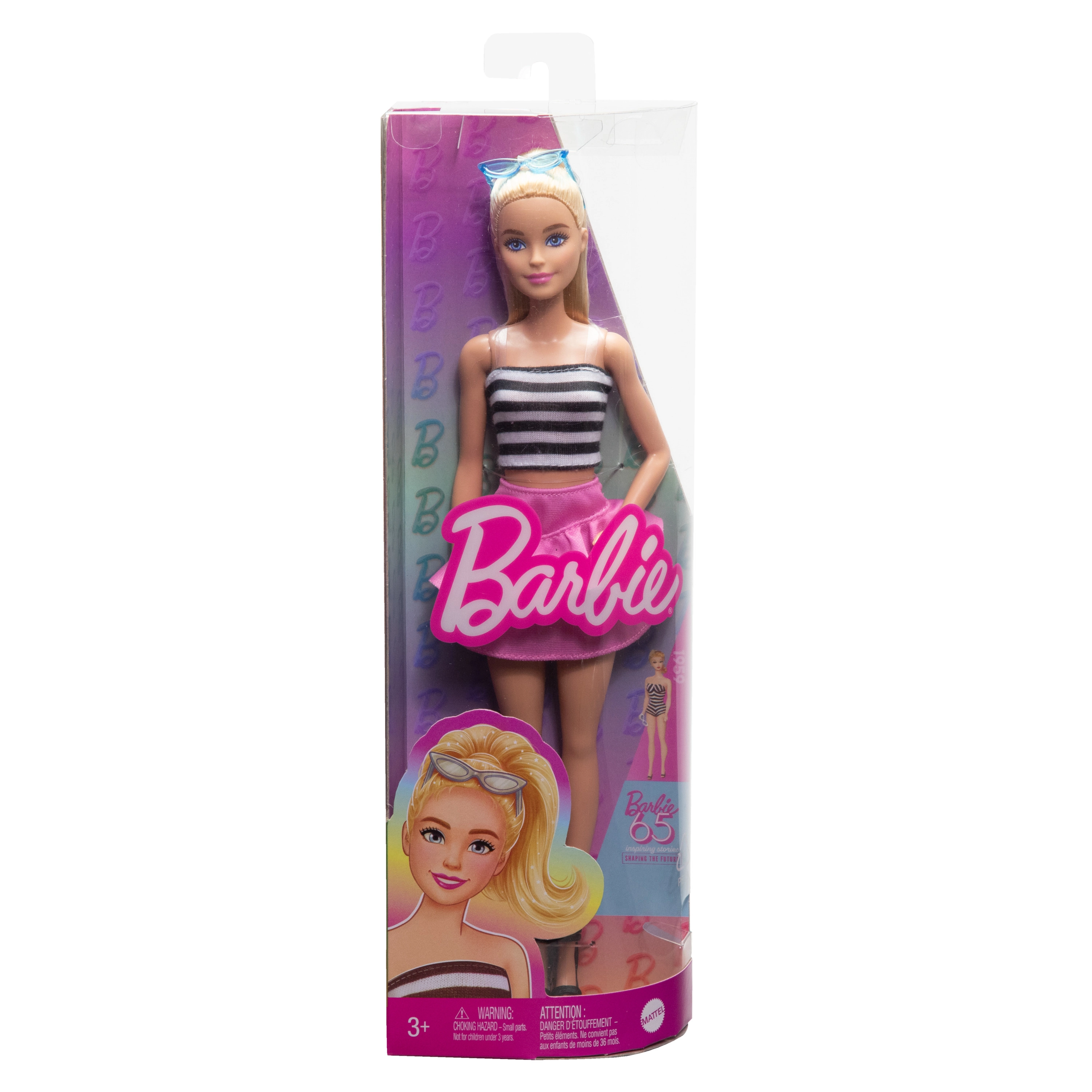 Barbie Fashionistas - Pink Rose Petite body Ages 3+