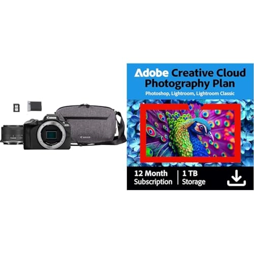 EOS R50 - 24.2MP + RF-S 18-45mm F4.5-6.3 IS STM