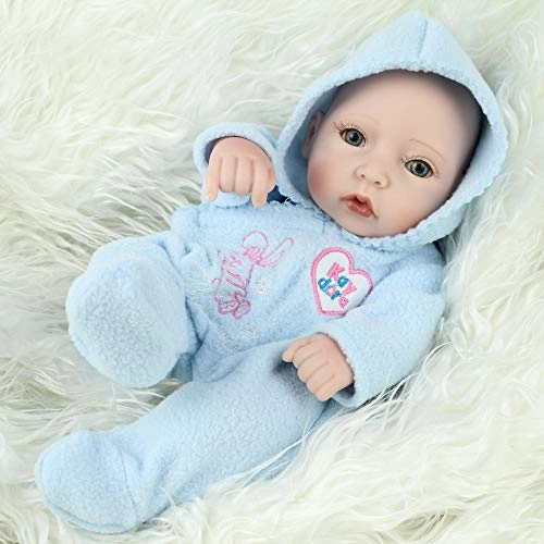 Reborn Baby Doll - 10 inch 25 cm Silicone black skin Ages 3 months+