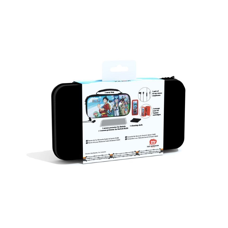 Carry Case + Storage Case + Screen Protector + In-Ear Headphones - Wired Earbud + Cleaning Cloth