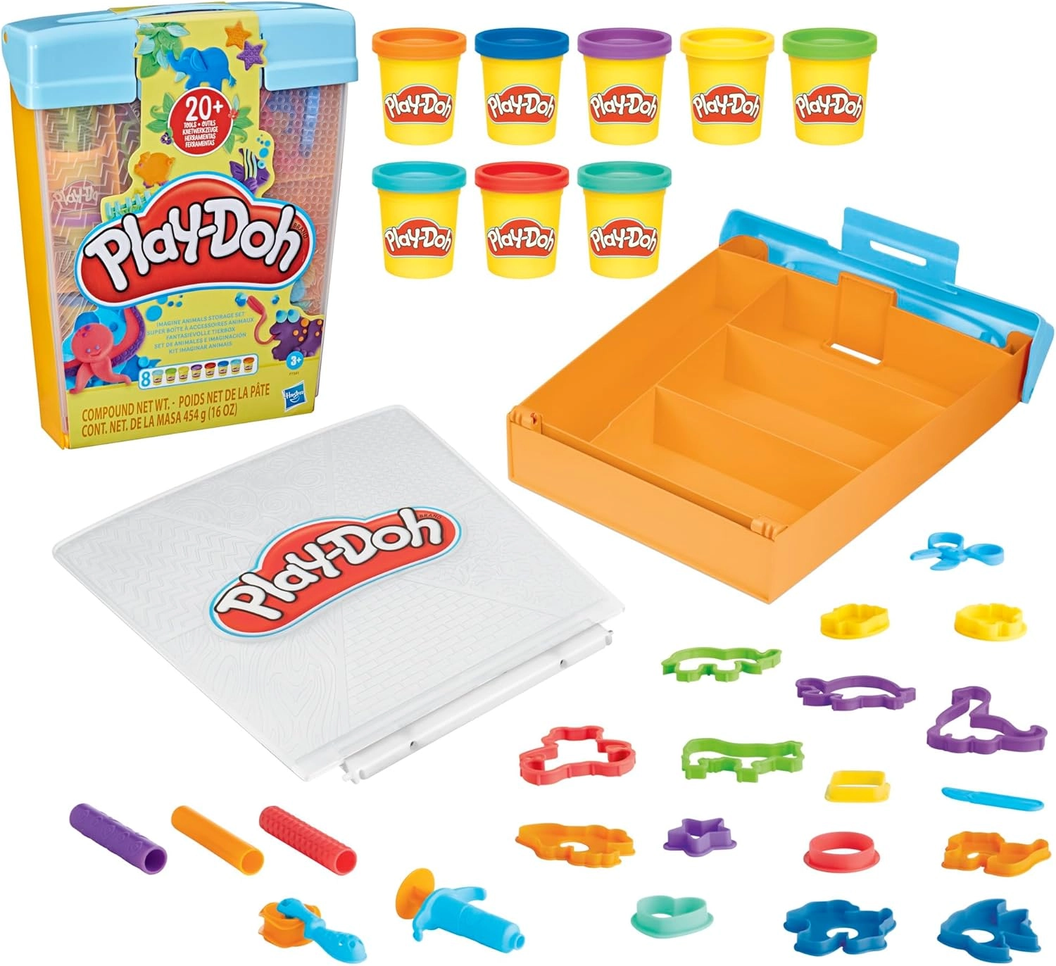 Imagine Animals Storage Set - 3+ years 22 tools