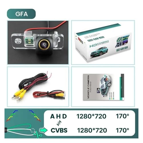 GAF-LS8008 - Top Starlight Night Vision Wire AHD 1080P or 720P